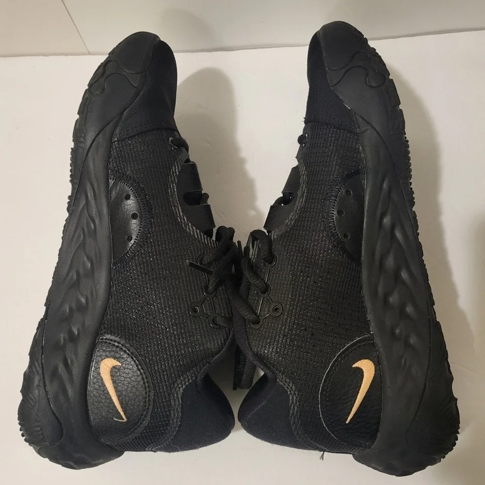 Nike‎ PG 6 Paul George Black/Gold Men's Sneakers  DC1974-005  Size 7.5